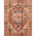 thumbnail image 1 of Ahgly Company Indoor Rectangle Abstract Red Persian Area Rugs, 4' x 6', 1 of 6