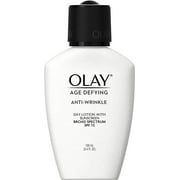 OLAY Age Defying Anti-Wrinkle Day Lotion SPF 15, 3.4 oz (Pack of 2)