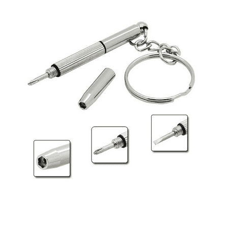 

Yozhu 1PC 3 In1 Mini Screwdriver for Glasses Eyeglasses Screwdriver Mini Screwdrive Repair Tool for Glasses Sunglass Watch Phones etc.