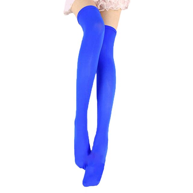 1 par de Medias altas hasta el muslo cálidas sexis para mujer, Calcetines por encima de la rodilla, Medias elásticas de terciopelo Calze, Medias de tentación, Calcetines largos por encima de la rodilla Tan Jianjun unisex