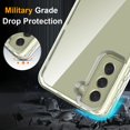 thumbnail image 3 of Funda transparente KIOMY para Samsung Galaxy S21 FE 5G con 2 protectores de pantalla, 3 of 7