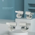 thumbnail image 5 of Slow Close Toilet Hinges Toilet Attachment Noise Reduction Toilet Seat Accessories Long lasting Durability, 5 of 7