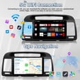 thumbnail image 7 of Android 13 Car Stereo for Toyota Camry 2000-2006, 9 inch 2+32G Touchscreen Radio with Carplay, Android Auto, Hi-Fi, Mirror Link, Backup Camera, 7 of 7