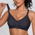 thumbnail image 2 of Push Up Bras for Women Jelly Soft Support Comfort Bralette Wireless Bras, 2 of 4