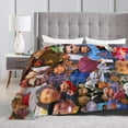 thumbnail image 2 of Blanket Adam Actors Sandler Throw Flannel Blankets Warm Soft Cozy Fuzzy Blanket for Bed Sofa Couch Camping Travel Gift Blankets for All Seasons 50"x40", 2 of 6