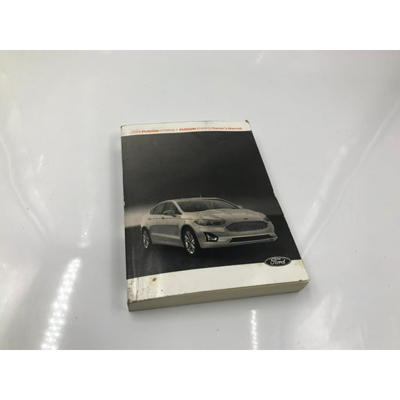 2019 Ford Fusion Hybrid Owners Manual Handbook OEM F03B45036