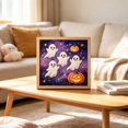 thumbnail image 4 of Halloween Cute Ghost 3D Pearl Diamond Art Kit Full Drill Shaped Rhinestone Painting for Adults Beginners Ghost Jack-O-Lantern Star Fall Decor Holiday Handmade Gift, 4 of 8