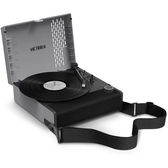 Tocadiscos Victrola Revolution GO VSC 750SB SLG Portatil Bluetooth 3 Velocidades Recargable