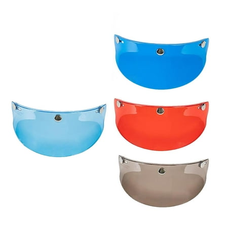 4Pcs 3-Snap Motorcycle Helmet Visor Peak Visor Shields | Walmart Canada
