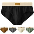 thumbnail image 3 of Mens Sexy Bikini Oversized Loose Cotton Breathable Underwear Briefs Underpants, 3 of 6