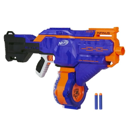 Nerf N-strike Elite Infinus with Speed-Load Tech, Includes 30 Nerf Darts
