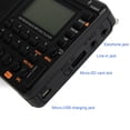 thumbnail image 4 of Jinsinto Rechargeable Portable Radio, FM AM SW Radio,(Black), 4 of 5