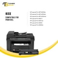 thumbnail image 4 of Toner Bank 4-Pack Compatible Toner for HP CF283X 83X Pro MFP M127fw M125nw M201dw M225dw M125a M127fn Printer 4 * Black, 4 of 9
