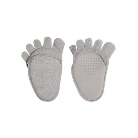 

1 Pairs Half Socks For Women Five Finger Socks Half Socks Non Forefoot Socks For High Heels Flats Boots Relief Pain Blister Black And Skin Color