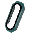 thumbnail image 1 of For Xiaomi Mi Band 6 / 5 / 4 / 3 PC + Tempered Glass Watch Case(Pine Needle,iPhone 16 Plus, 1 of 5