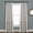 Gray, variant on Lush Decor Vintage Stripe Ruffle 95" x 40" Stripe Gray 100% Cotton 3" Rod Pocket Pair Window Panel