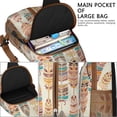 thumbnail image 3 of Retro Artistic Sling Backpack Floral Bohemian Lightweight Bag for Outdoor Use, 3 of 5