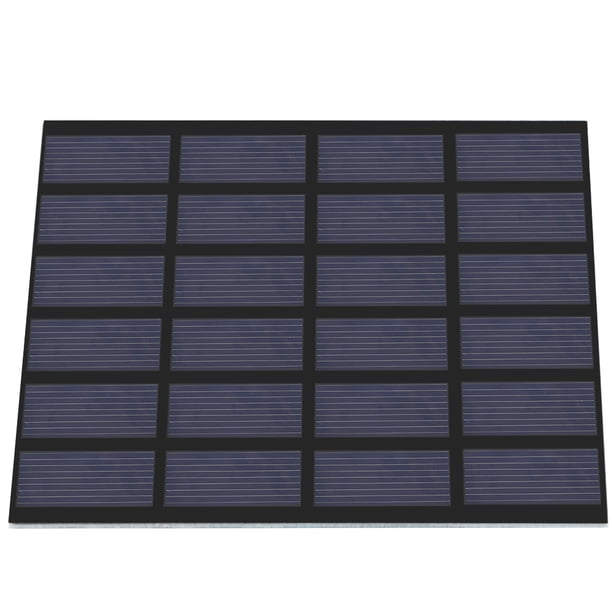 Panel Solar Sincero 6V 1.5W para cargador de batería de bricolaje