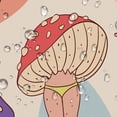 thumbnail image 5 of Funny Mushroom Shower Curtain for Bathroom, Sexy Woman Legs Butt with Cute Mushroom Fun Bathroom Decor Sets, Waterproof Facric Shower Sets with Hooks, Red Purple Green, 5 of 5