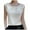 Beige, variant on Staron Women's Summer Casual Sleeveless Tank Top Round Neck Solid Satin Basic Comfy Relaxed Fashion Blouse, White 3XL