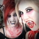 thumbnail image 2 of 3 pares de dentaduras postizas de vampiro, disfraz de Halloween, accesorios para disfraces, 2 of 8