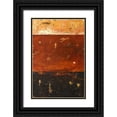 thumbnail image 1 of Springet, Mike 23x32 Black Ornate Wood Framed with Double Matting Museum Art Print Titled - Fresco 1, 1 of 4