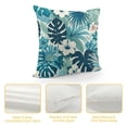 thumbnail image 4 of COMIO Outdoor Pillow Covers, Blue Pillow Covers, Tropical Palm Leaves Pillow Covers, Outdoor Pillows for Patio Furniture, Waterproof Outdoor Throw Pillows, Throw Pillow Covers Decorative Pillows White, 4 of 5