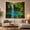 Moss Cliff Falls, variant on Waterfall Cascading Into Turquoise Pool with Mossy Rocks, Serene Watercolor for Wildlife Lovers, Nature Scene Wall Art, Housewarming Gift, Tapestry Wall Hanging for Bedroom and Living Room