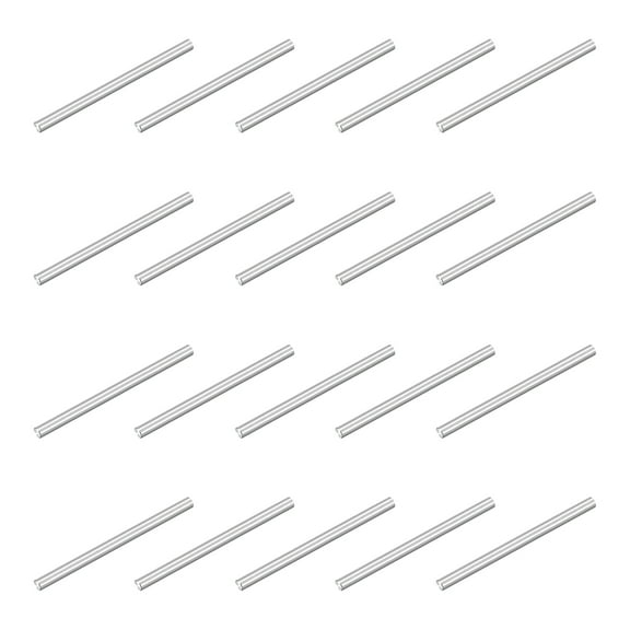 80Pcs M1x15mm 304 Stainless Steel Dowel Pin, Cylindrical Shelf Support Peg Pin