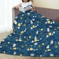 thumbnail image 6 of Pofeuu Various Lights Print Ultra-Soft Micro Fleece Blanket,for Bed Or Sofa,All Season Throw Blankets Flannel Blanket-80"x60", 6 of 7
