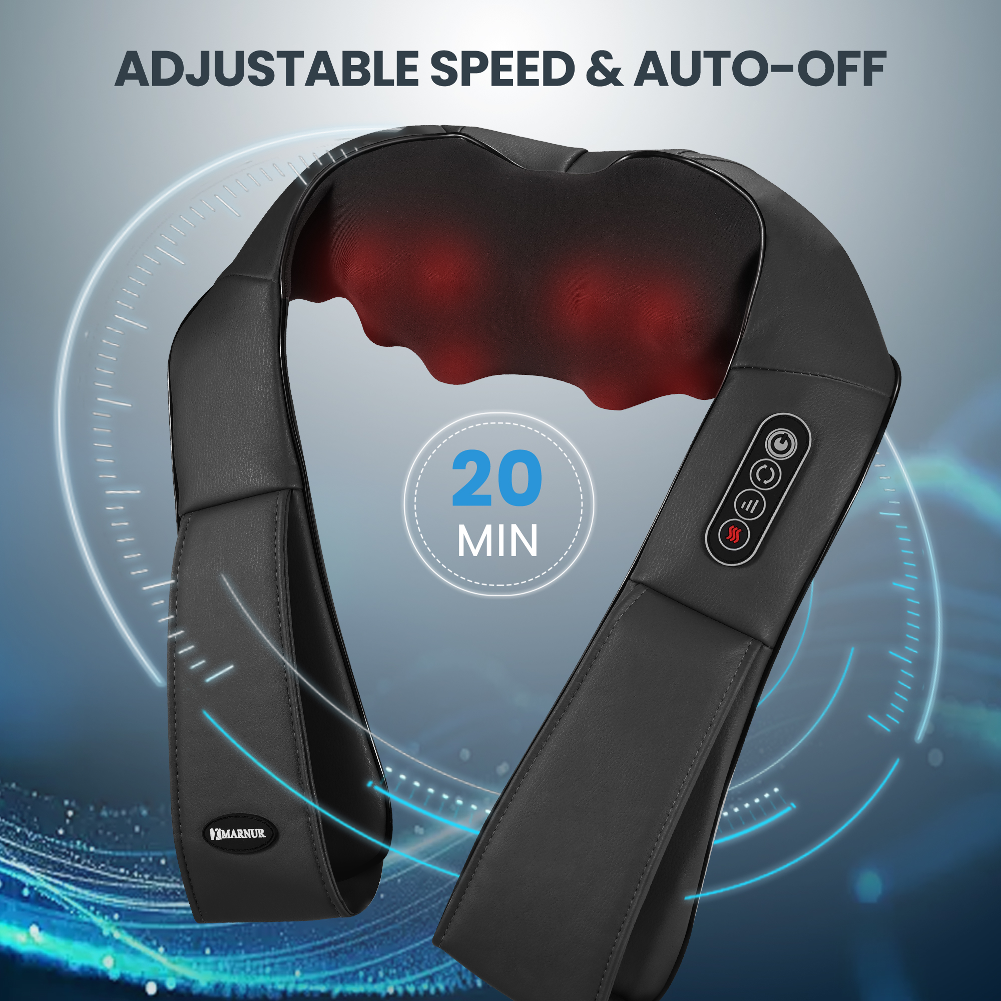 MARNUR Neck and Shoulder Massager with Heat photo 6