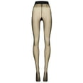 thumbnail image 4 of Wolford Satin Touch Sheer Shimmer 20 Denier Tights - Black, 4 of 5