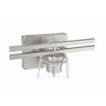 thumbnail image 2 of allen + roth Houlton 22-Inches 3 -Light Brushed Nickel Modern/contemporary Vanity light, 2 of 9