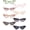 Fresh Colors, variant on 8 Pairs Retro Eye Sunglass Sunglass Colorful Women Glass for Party