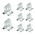 thumbnail image 4 of Car Retainer Clip Metal Clips Car Interior Parts Auto Parts Car Fasteners And Clips Fixed Clip Metal Silver 10Pcs, 4 of 8