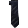 thumbnail image 3 of Kenneth Cole Mens Classic Stripe Self-tied Necktie, Red, One Size, 3 of 3