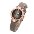 thumbnail image 2 of Resicozy Women's Vintage Watch Quartz Watch with Leather Strap Dress Wristwatch for Ladies Gray, 2 of 7
