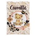 thumbnail image 4 of Leopard Love Personalized Crib Bedding Set, 4 of 4