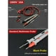 thumbnail image 3 of 1 par de cables de prueba robustos para multímetro, juego de cables de prueba de 1 M, 1000 V/20 A/CAT III/IV para multímetro, 3 of 3