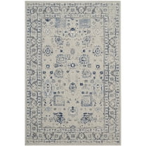 SAFAVIEH Artisan Malandra Oriental Area Rug, Silver, 5'1" x 7'6"