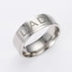 thumbnail image 3 of Anillo de moda con letras para papá, anillo de acero de titanio para hombre, anillo de joyería, 1 pieza Wmkox8yi  sjalhkljlk1668, 3 of 9