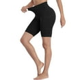thumbnail image 6 of 2 Pack High-Waisted Yoga Shorts for Women with Pockets, Tummy Control Fitness Running Shorts, Comfortable & Breathable, 6 of 6
