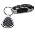 thumbnail image 4 of Nissan NISMO Real Black Carbon Fiber Chrome Metal Teardrop Key Chain, 4 of 7