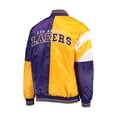 thumbnail image 2 of Chaqueta para hombre STARTER del equipo universitario de la NBA color morado grande, 2 of 2