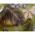 thumbnail image 5 of oneOone Silk Tabby Lime Green Fabric Tropical Sewing Craft Projects Fabric Prints By Yard 42 Inch Wide, 5 of 5