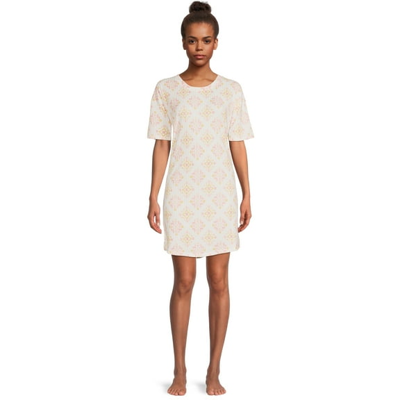 Jaclyn Women's Rib Knit Sleepshirt