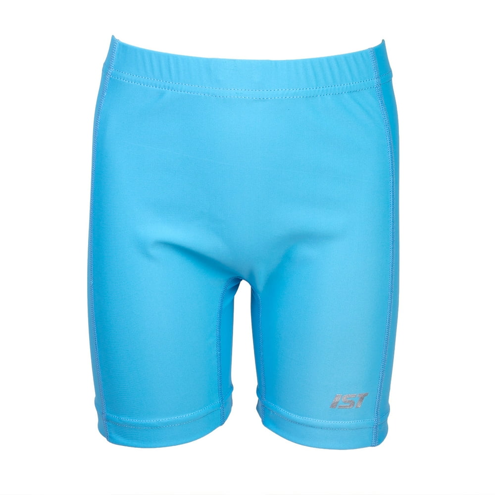 IST IST Kids Swim Shorts, Spandex Swimwear Rash Guard Bottoms for Girls & Boys at the Beach