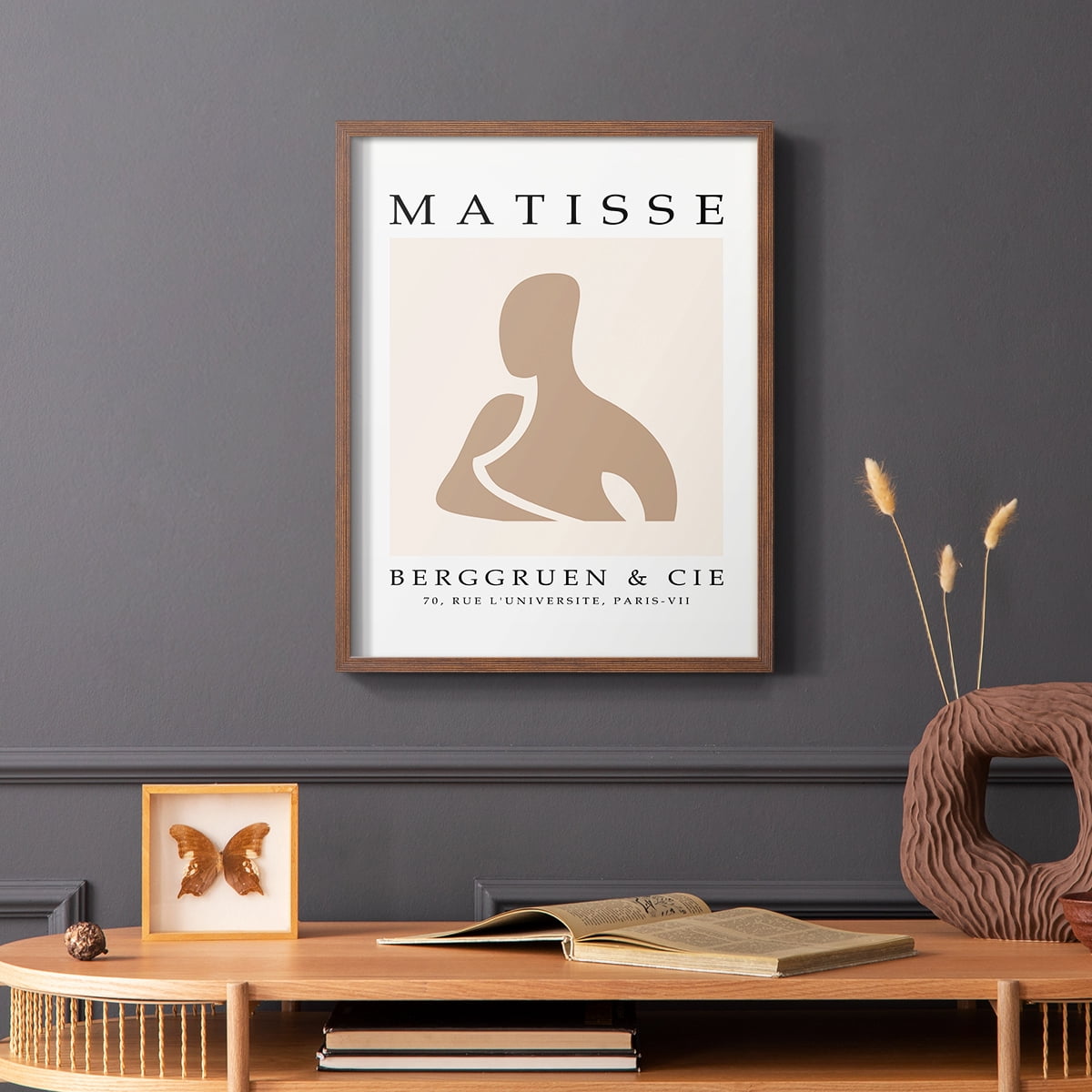 Matisse CI Framed Print - Solid Wood
