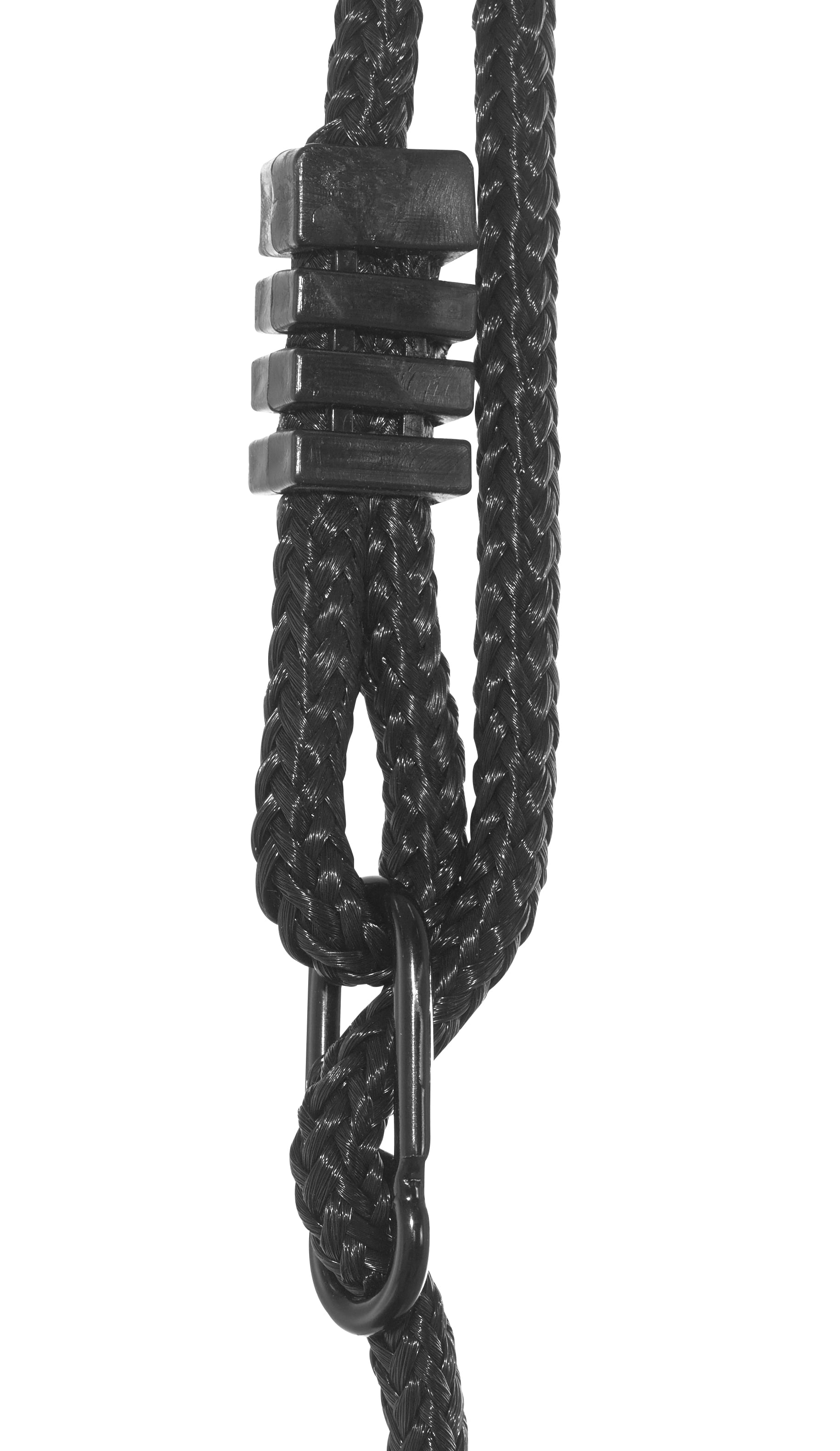 Machrus Swingan 37.5" Super Fun Nest Swing With Adjustable Ropes - Solid Fabric Seat Design - Yellow
