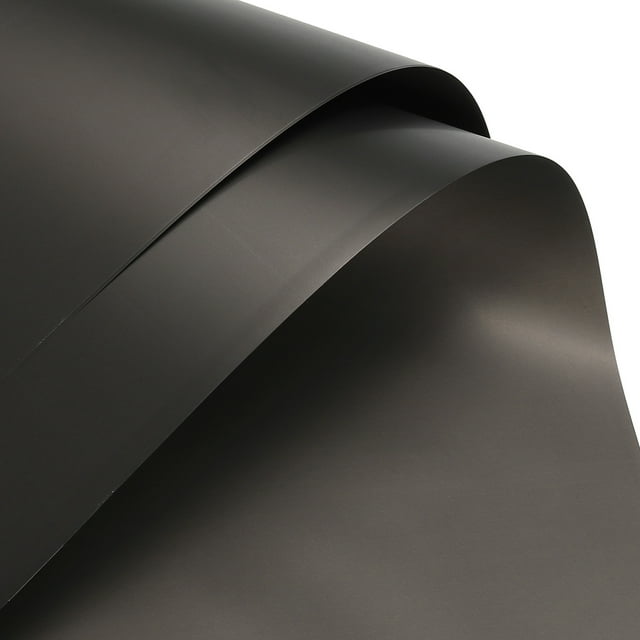 Unique Bargains Double Sided Color Flower Wrapping Paper Black 22.8'x22.8' Waterproof 10 Pack